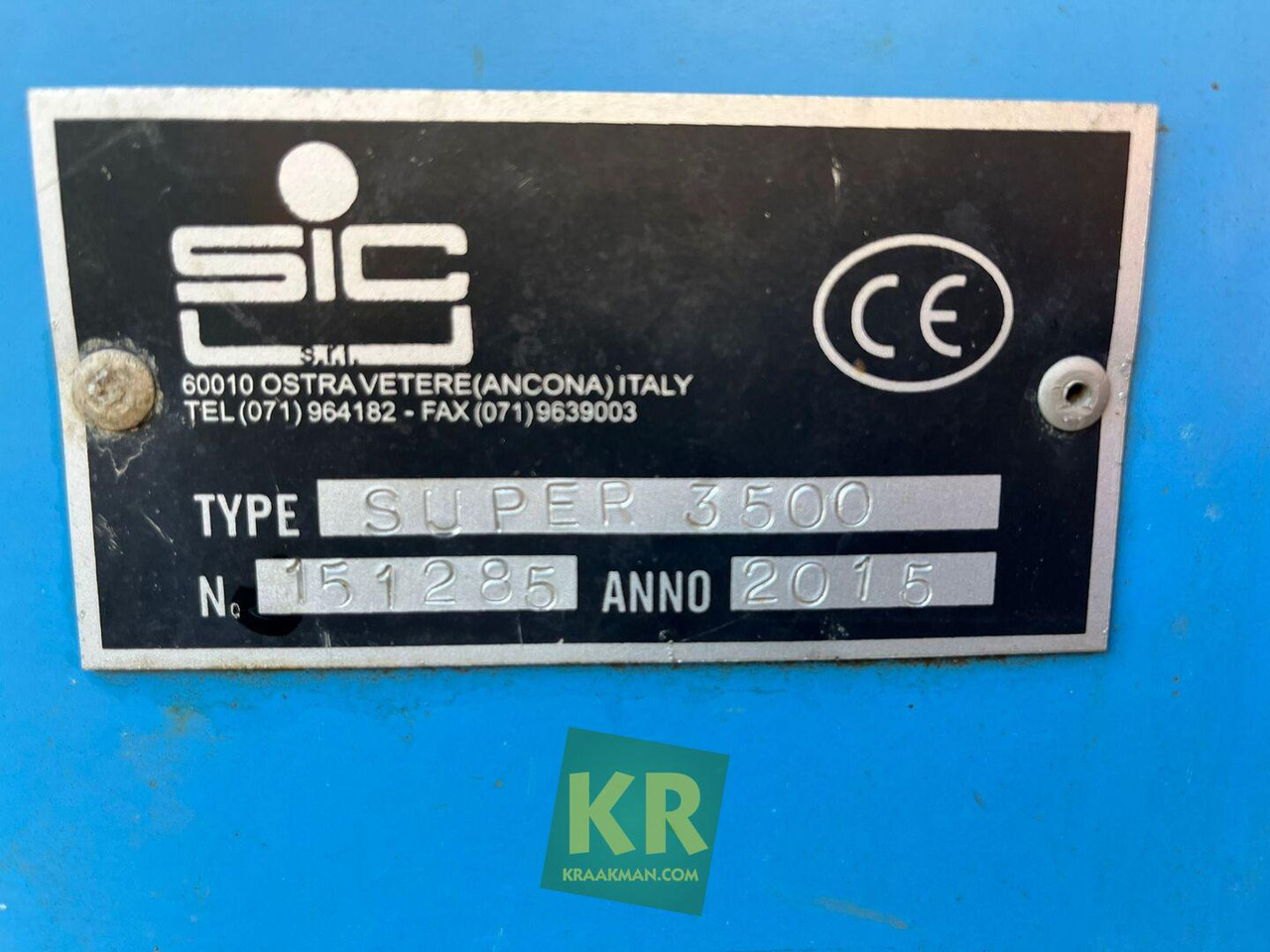 Sicma Overig - Drljača: slika 1 Sicma Overig - Drljača: slika 1
