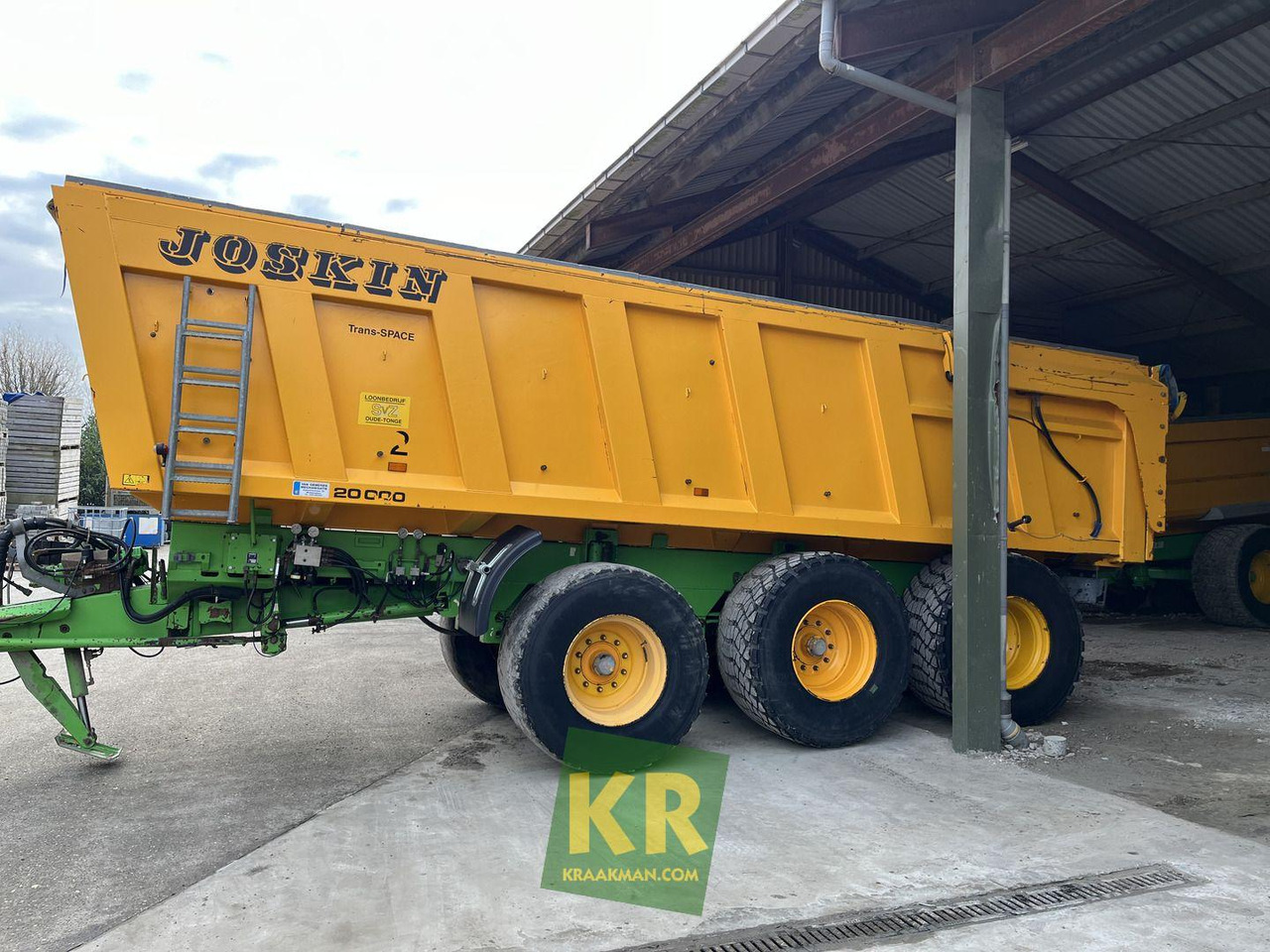 Trans-Space 2000 Joskin - Traktorska prikolica za farmu/ Kiper: slika 5 Trans-Space 2000 Joskin - Traktorska prikolica za farmu/ Kiper: slika 5