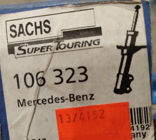 AMORTYZATOR KABINY 106323 SACHS 6733170203 6733170303 MERCEDES 814 817 1114 1117 1314 LK/LN2 - Oslanjanje kabine: slika 2 AMORTYZATOR KABINY 106323 SACHS 6733170203 6733170303 MERCEDES 814 817 1114 1117 1314 LK/LN2 - Oslanjanje kabine: slika 2