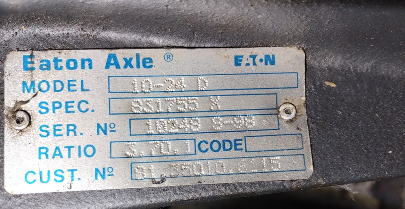 GŁÓWKA WKŁĄD MOSTU MAN L2000 LE2000 EATON 10-24 D 37/10 3.70 81350106115 Differential - Diferencijalna brzina: slika 2 GŁÓWKA WKŁĄD MOSTU MAN L2000 LE2000 EATON 10-24 D 37/10 3.70 81350106115 Differential - Diferencijalna brzina: slika 2