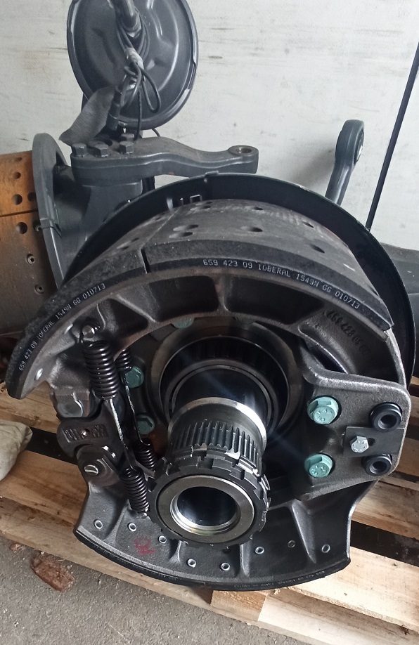 MERCEDES-BENZ AL7/56D 29/24 29:24 ACTROS 8X6 8X8 MP2 MP3 - Prednja osovina za Kamion: slika 5 MERCEDES-BENZ AL7/56D 29/24 29:24 ACTROS 8X6 8X8 MP2 MP3 - Prednja osovina za Kamion: slika 5
