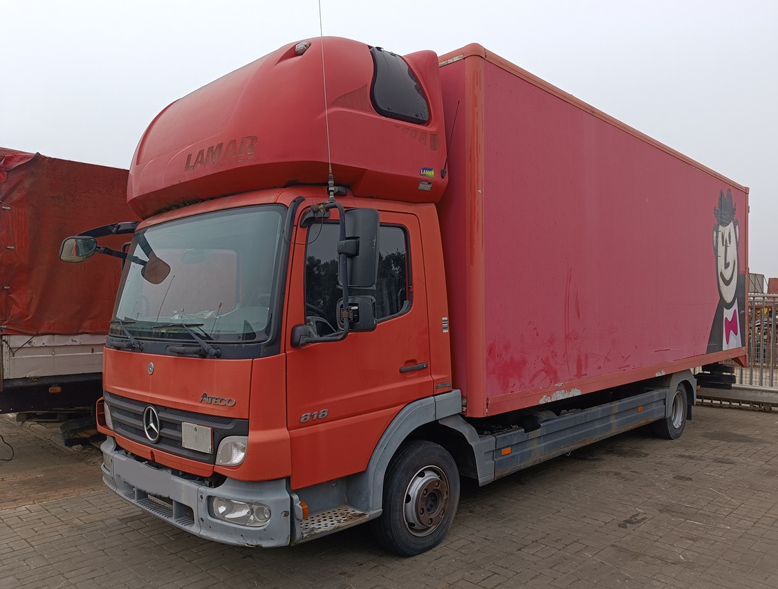MERCEDES-BENZ ATEGO II 818 - Kamion sa zatvorenim sandukom: slika 1 MERCEDES-BENZ ATEGO II 818 - Kamion sa zatvorenim sandukom: slika 1