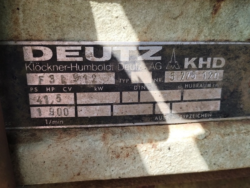 SILNIK Deutz F3 L 912 - Motor i delovi za Građevinska mašina: slika 2 SILNIK Deutz F3 L 912 - Motor i delovi za Građevinska mašina: slika 2