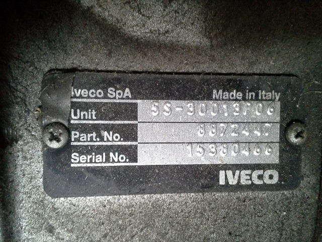 SKRZYNIA BIEGÓW IVECO DAILY 06-11 5S-300 8872447 - Menjač za Dostavno vozilo: slika 3 SKRZYNIA BIEGÓW IVECO DAILY 06-11 5S-300 8872447 - Menjač za Dostavno vozilo: slika 3