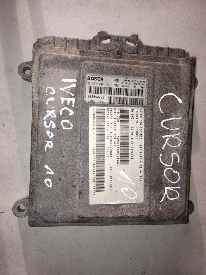 STEROWNIK SILNIKA IVECO CURSOR 10 0281001527 F3AE0681 D - Upravljačka jedinica: slika 1 STEROWNIK SILNIKA IVECO CURSOR 10 0281001527 F3AE0681 D - Upravljačka jedinica: slika 1