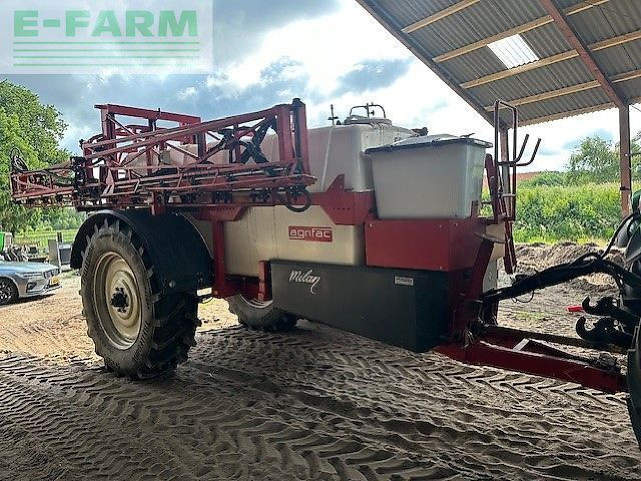 Agrifac milan getrokken spuit - 33 meter - Vučena prskalica: slika 1 Agrifac milan getrokken spuit - 33 meter - Vučena prskalica: slika 1