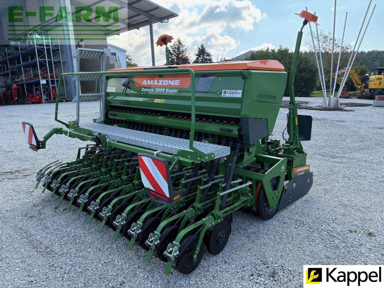 Amazone cataya 3000 super mit kx 3001 kreiselgrubber - Kombinovana mašina za setvu: slika 4 Amazone cataya 3000 super mit kx 3001 kreiselgrubber - Kombinovana mašina za setvu: slika 4