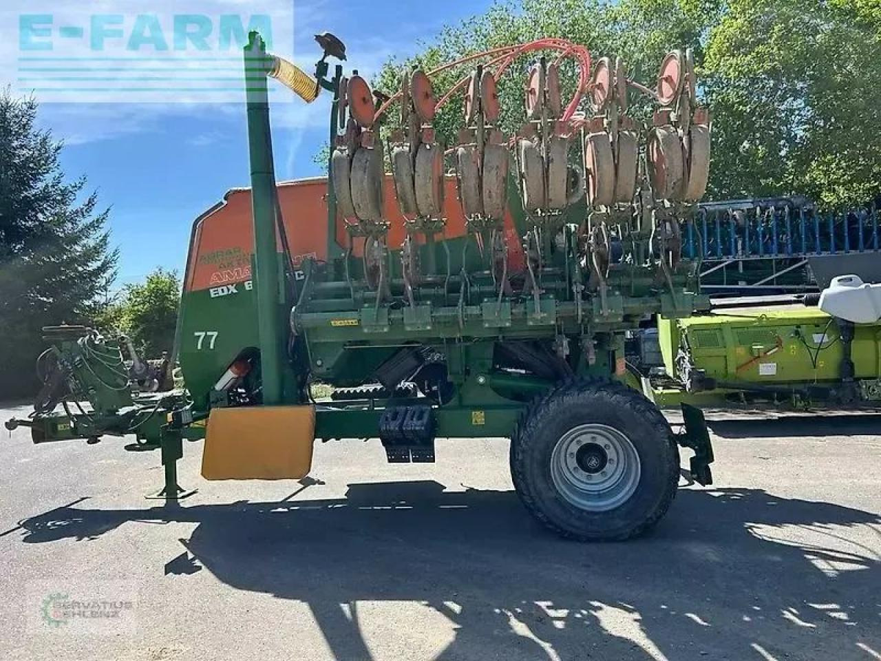 Amazone edx 6000-tc 45 cm 12 reihen - Mašina za preciznu setvu: slika 5 Amazone edx 6000-tc 45 cm 12 reihen - Mašina za preciznu setvu: slika 5