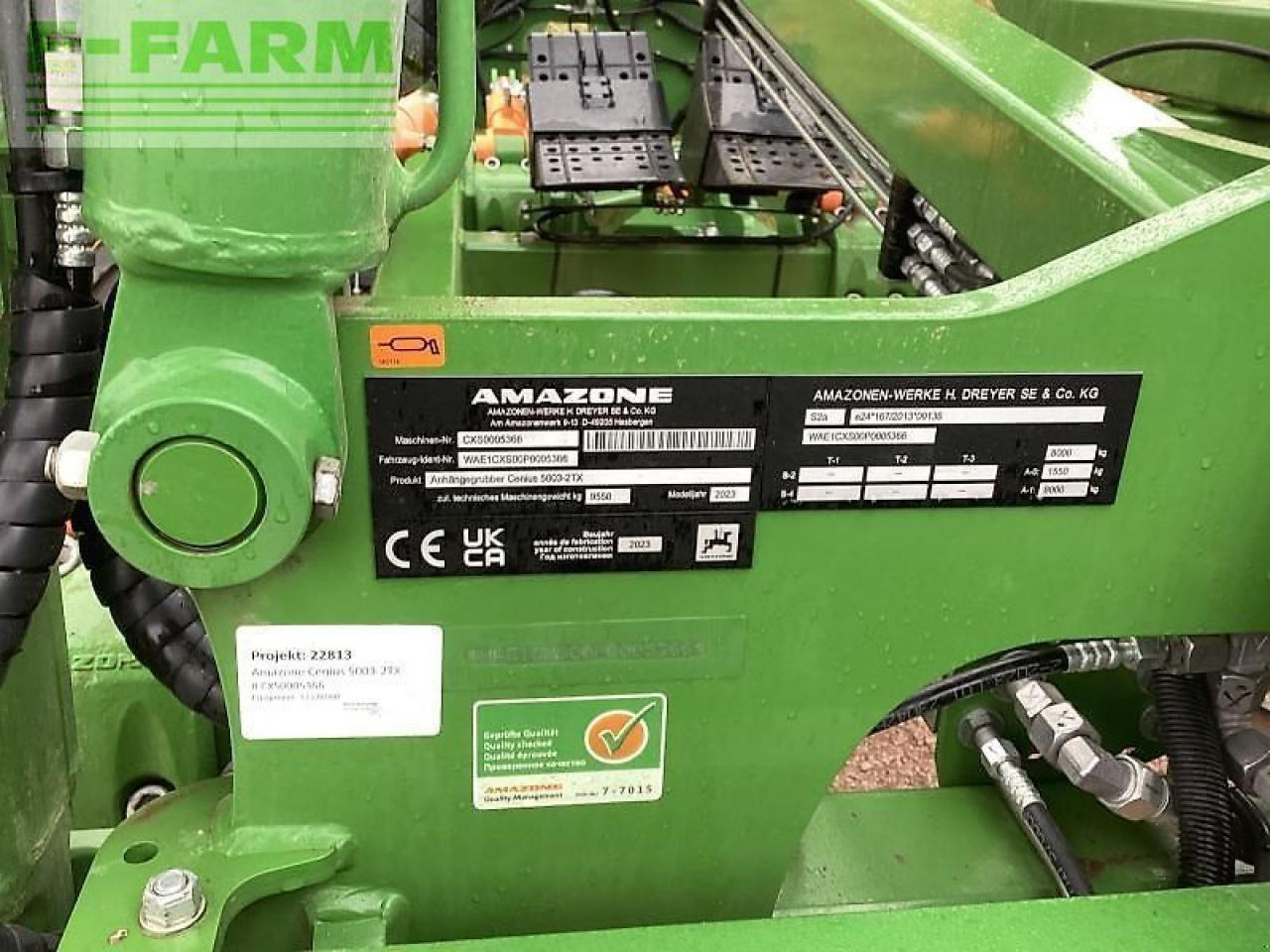 Amazone grubber cenius 5003-2tx - Kultivator: slika 4 Amazone grubber cenius 5003-2tx - Kultivator: slika 4