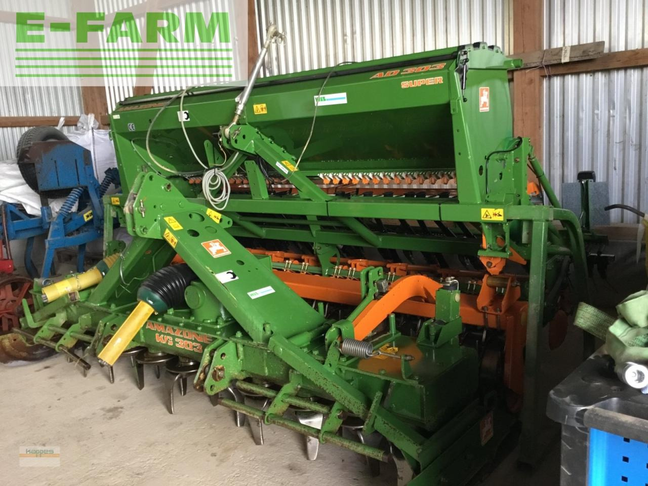 Amazone kg303 +ad303 - Kombinovana mašina za setvu: slika 2 Amazone kg303 +ad303 - Kombinovana mašina za setvu: slika 2