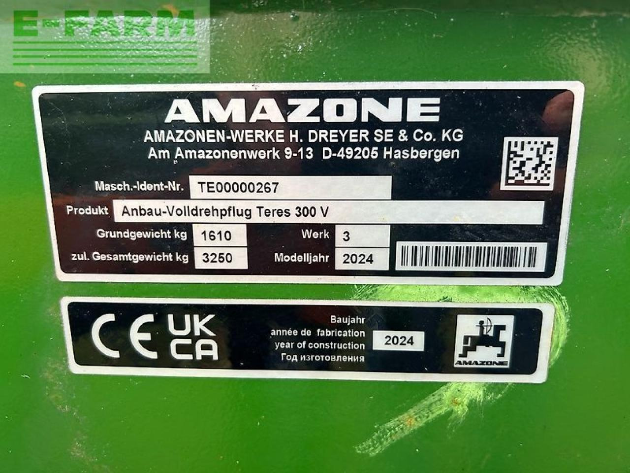 Amazone teres 300 v5 +0 100 - Rasipač veštačkog đubriva: slika 2 Amazone teres 300 v5 +0 100 - Rasipač veštačkog đubriva: slika 2