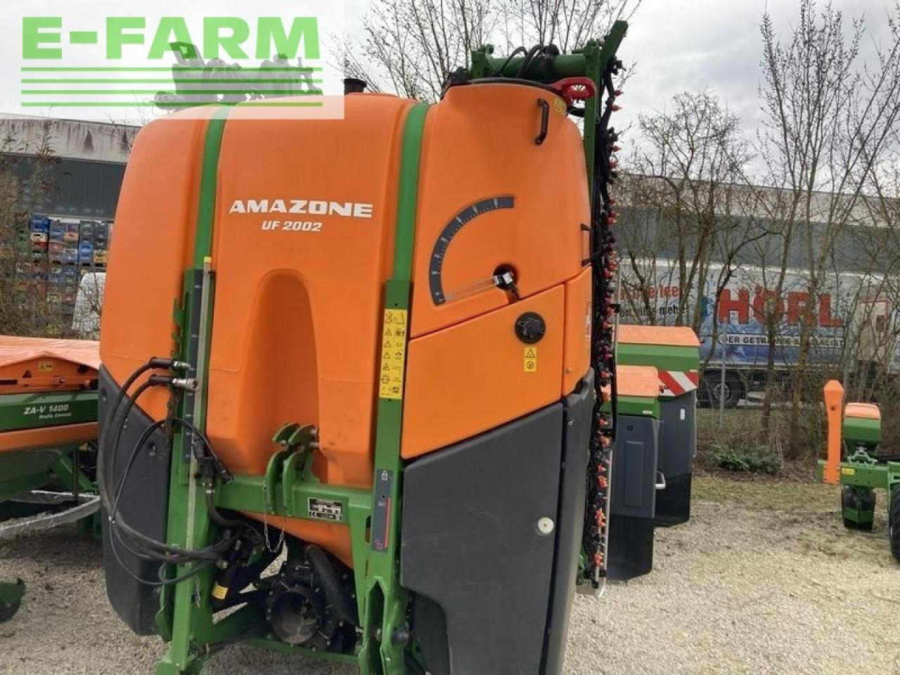 Amazone uf 2002, 25 cm düsenabstand - Prskalica montirana na traktor: slika 1 Amazone uf 2002, 25 cm düsenabstand - Prskalica montirana na traktor: slika 1
