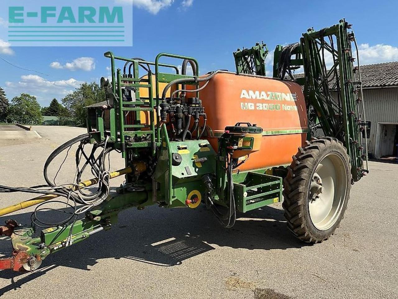 Amazone ug 3000/18 nova - Vučena prskalica: slika 1 Amazone ug 3000/18 nova - Vučena prskalica: slika 1