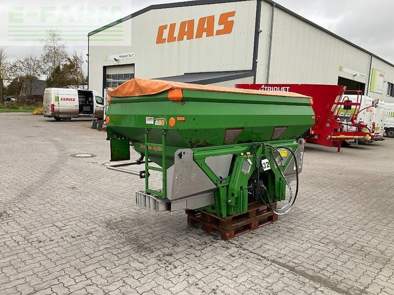 Amazone za-m 4200 ultra profis hydro - Rasipač veštačkog đubriva: slika 2 Amazone za-m 4200 ultra profis hydro - Rasipač veštačkog đubriva: slika 2