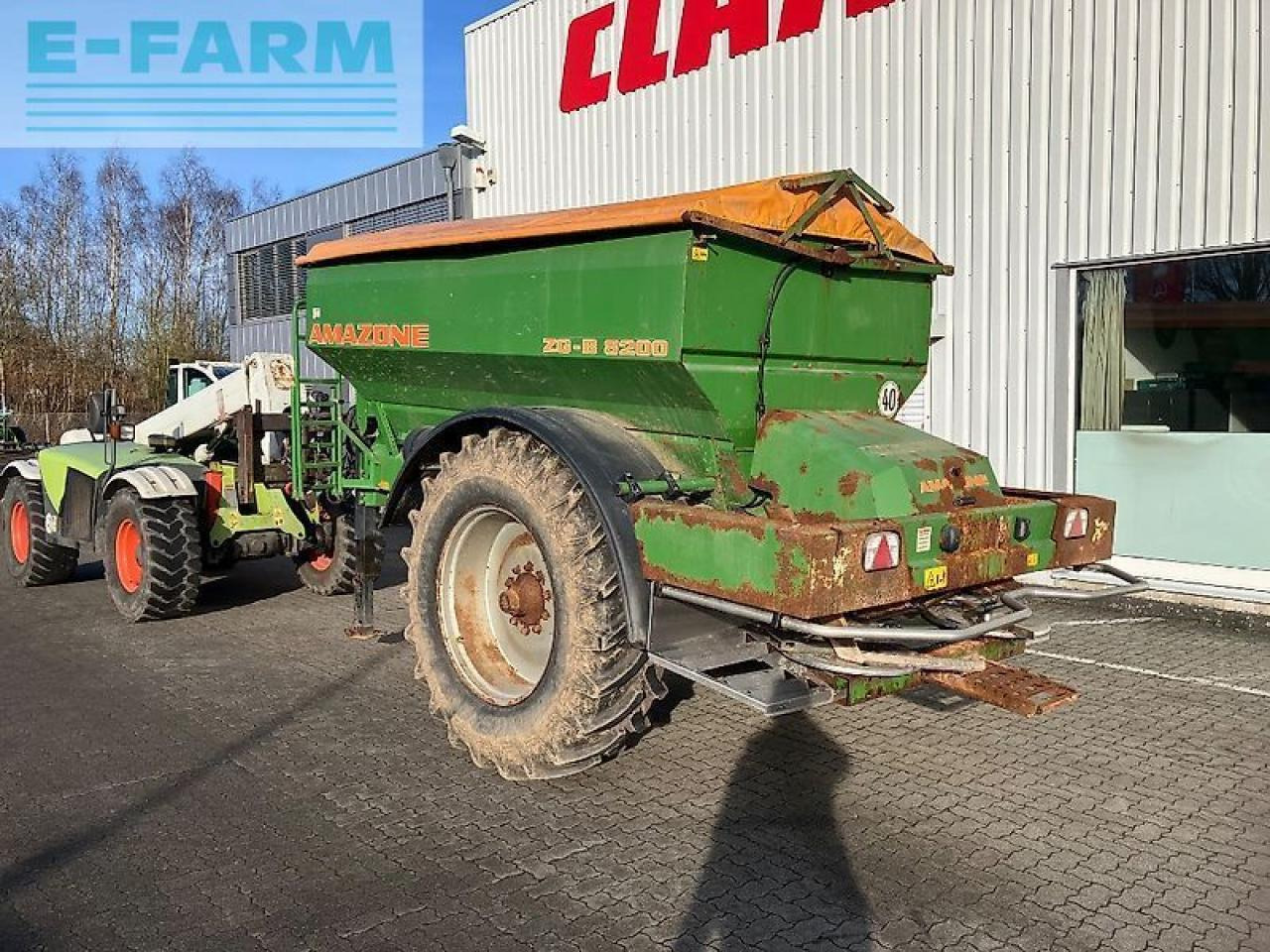 Amazone zg-b 8200 ultra hydro - Rasipač veštačkog đubriva: slika 4 Amazone zg-b 8200 ultra hydro - Rasipač veštačkog đubriva: slika 4