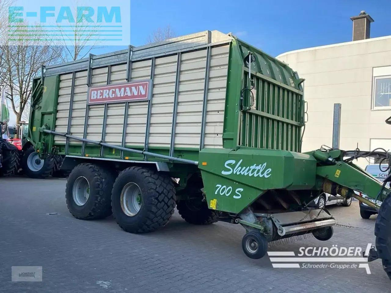 Bergmann shuttle 700 s - Prikolica sa automatskim punjenjem: slika 1 Bergmann shuttle 700 s - Prikolica sa automatskim punjenjem: slika 1