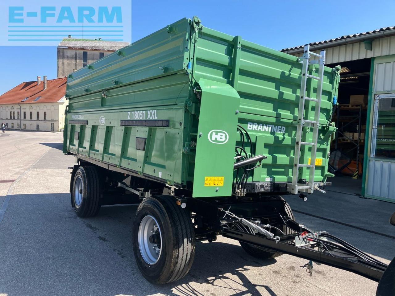 Brantner HB Z18051/2XXL - Traktorska prikolica za farmu/ Kiper: slika 4 Brantner HB Z18051/2XXL - Traktorska prikolica za farmu/ Kiper: slika 4