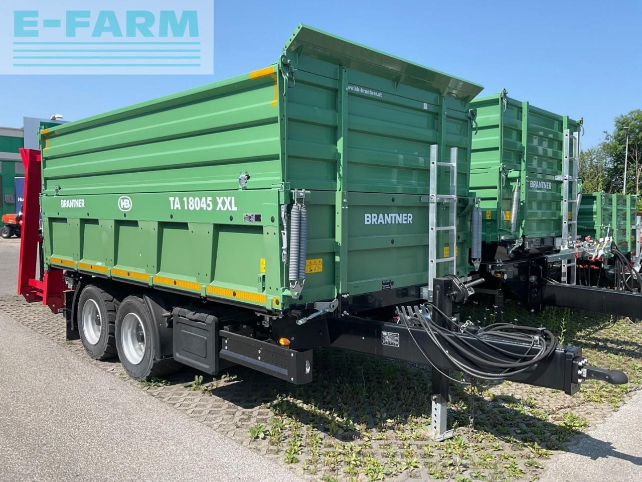 Brantner TA 18045 XXL - Traktorska prikolica za farmu/ Kiper: slika 1 Brantner TA 18045 XXL - Traktorska prikolica za farmu/ Kiper: slika 1