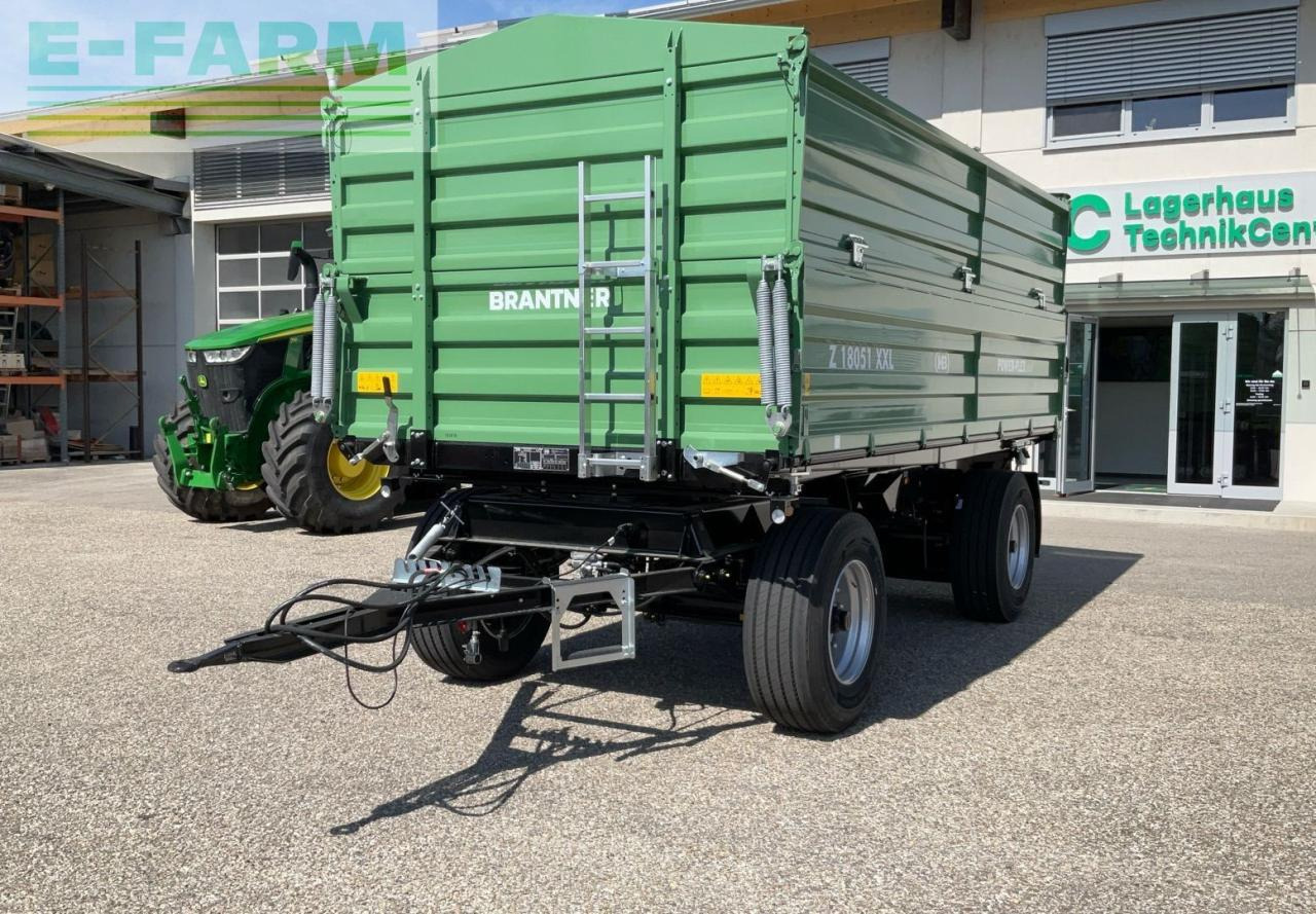 Brantner Z18051/2XXL - Traktorska prikolica za farmu/ Kiper: slika 1 Brantner Z18051/2XXL - Traktorska prikolica za farmu/ Kiper: slika 1