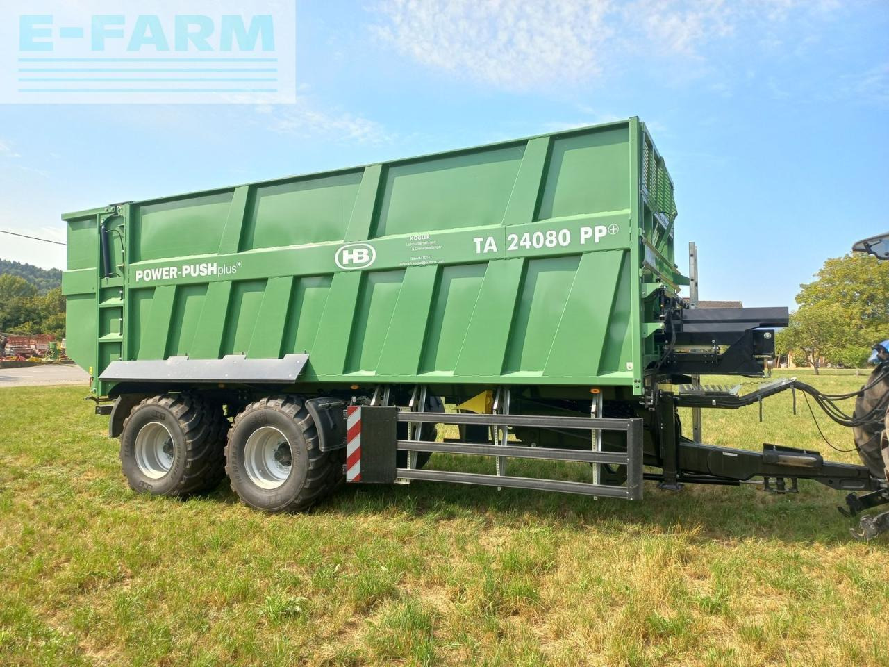 Brantner powerpush 24080 + - Traktorska prikolica za farmu/ Kiper: slika 1 Brantner powerpush 24080 + - Traktorska prikolica za farmu/ Kiper: slika 1