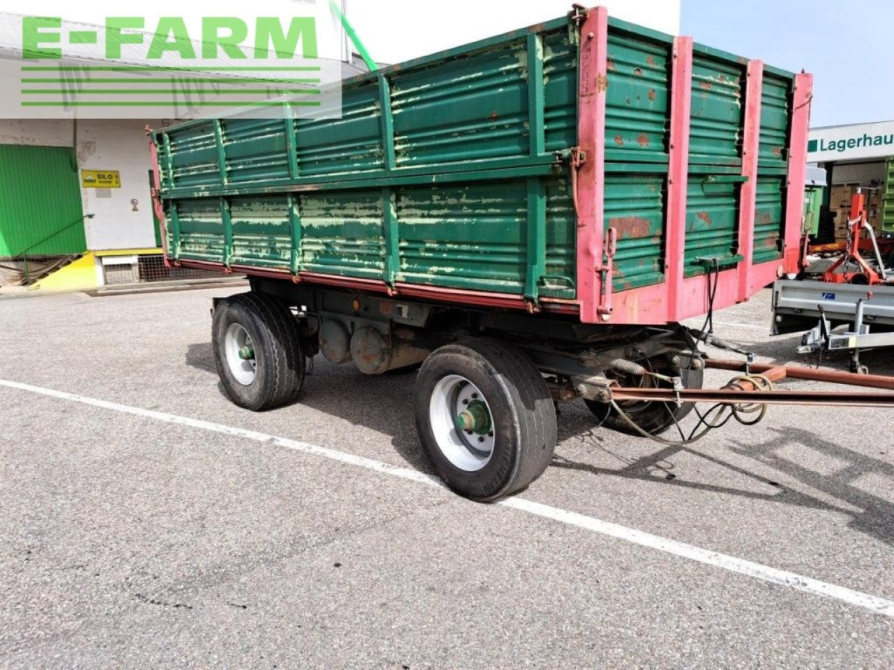 Bucher - Vaslin 2 Achs 2 Seiten Luftkipper - Traktorska prikolica za farmu/ Kiper: slika 4 Bucher - Vaslin 2 Achs 2 Seiten Luftkipper - Traktorska prikolica za farmu/ Kiper: slika 4