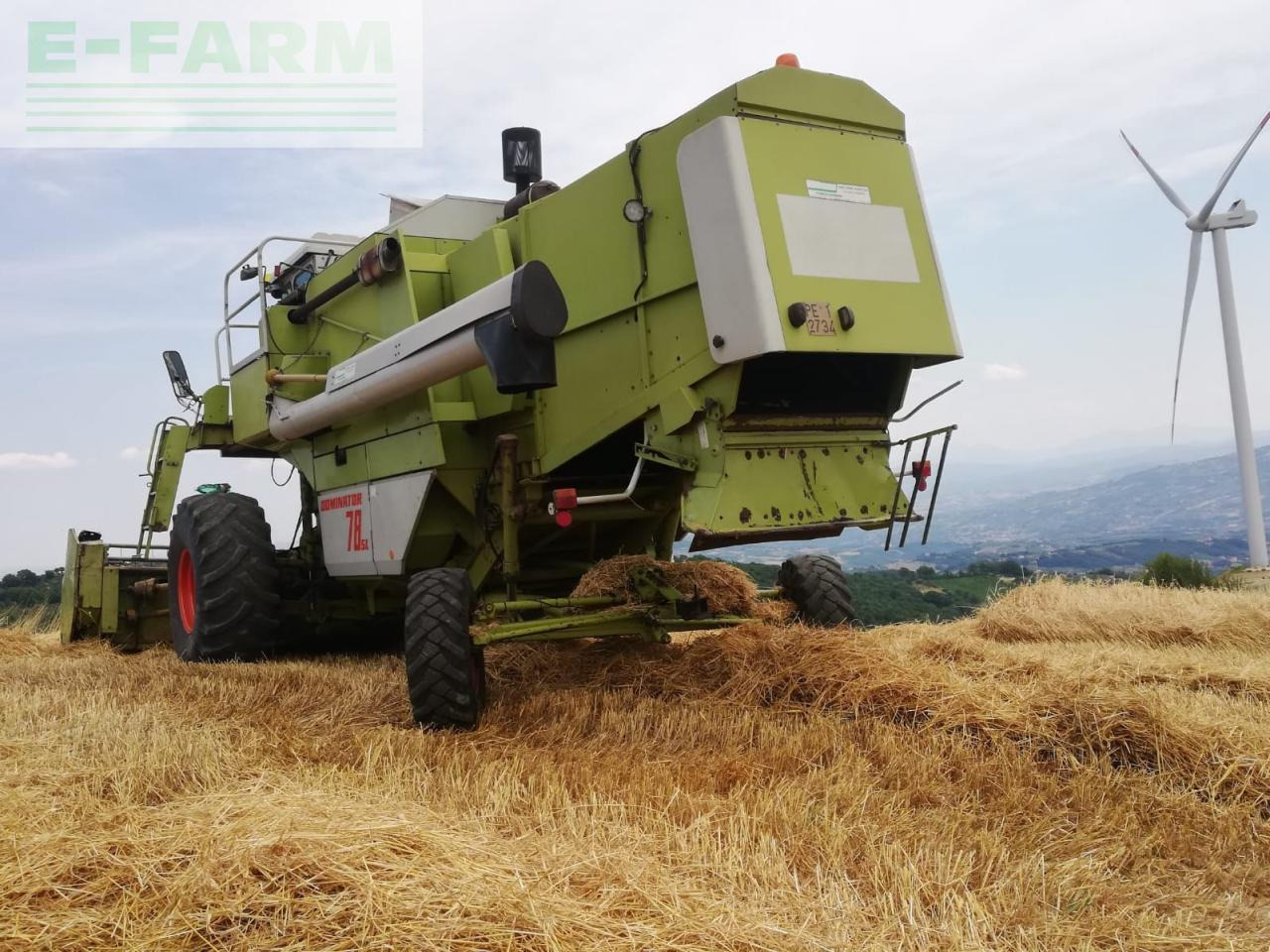 CLAAS CLAAS 78 SLH AL - Kombinovani kombajn: slika 2 CLAAS CLAAS 78 SLH AL - Kombinovani kombajn: slika 2