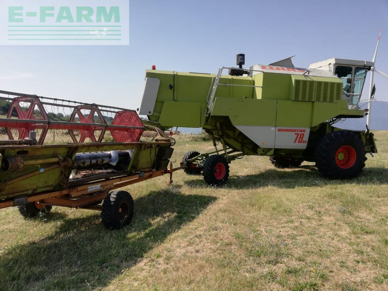 CLAAS CLAAS 78 SLH AL - Kombinovani kombajn: slika 1 CLAAS CLAAS 78 SLH AL - Kombinovani kombajn: slika 1