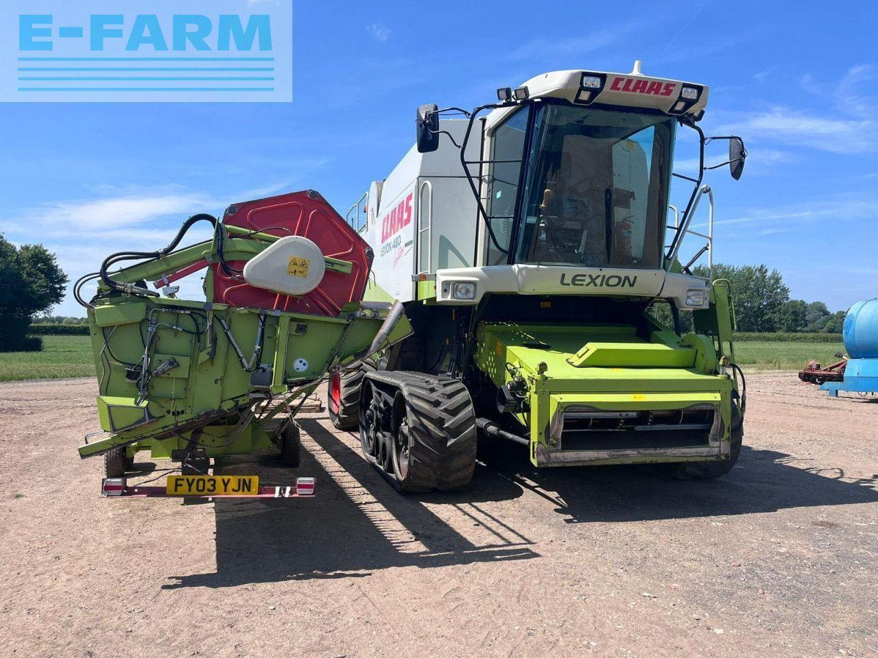 CLAAS LEXION 480 EVOLUTION TT - Kombinovani kombajn: slika 3 CLAAS LEXION 480 EVOLUTION TT - Kombinovani kombajn: slika 3