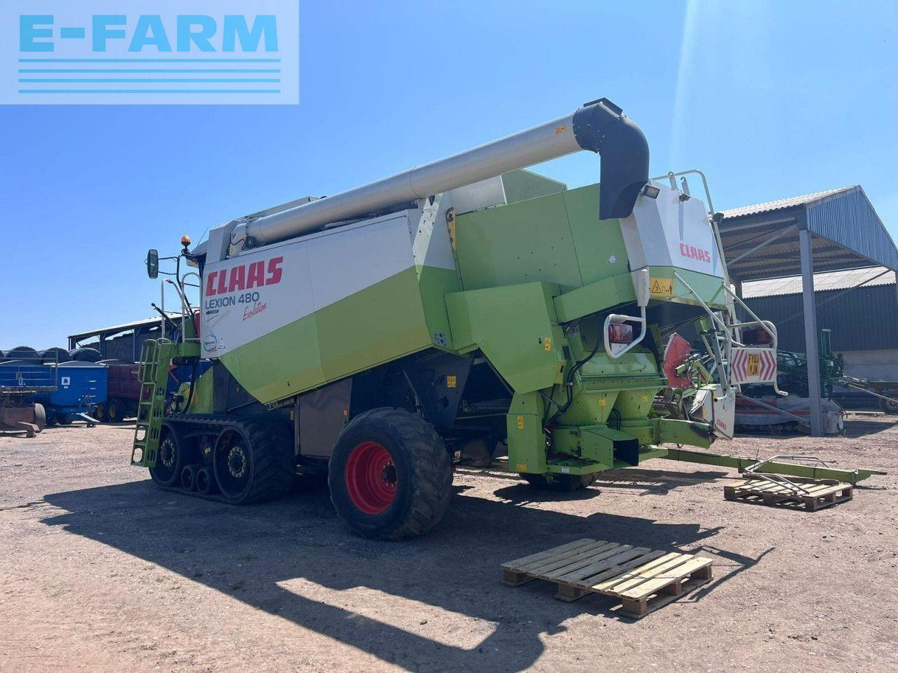 CLAAS LEXION 480 EVOLUTION TT - Kombinovani kombajn: slika 4 CLAAS LEXION 480 EVOLUTION TT - Kombinovani kombajn: slika 4