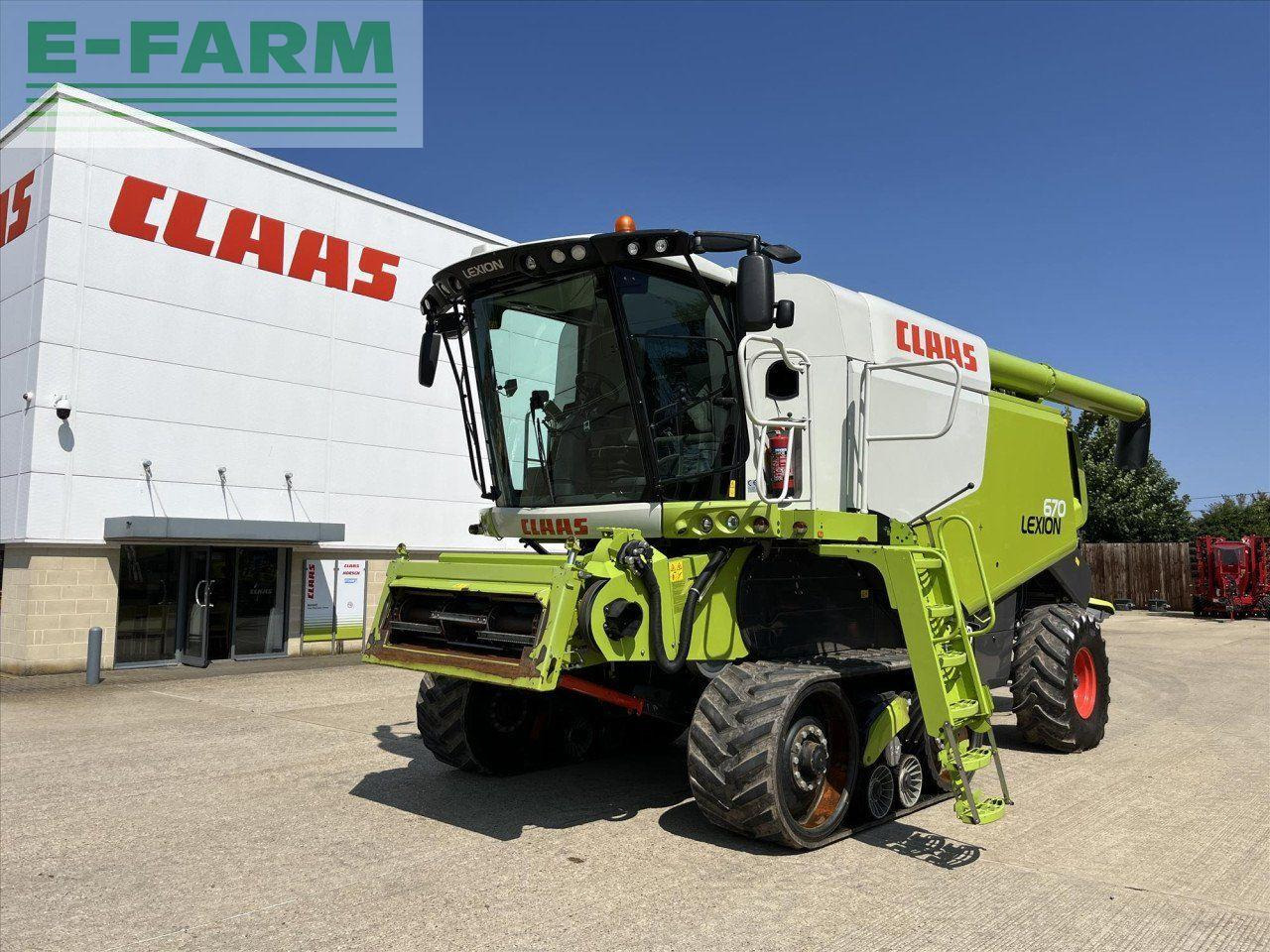 CLAAS LEXION 670 TT - Kombinovani kombajn: slika 1 CLAAS LEXION 670 TT - Kombinovani kombajn: slika 1