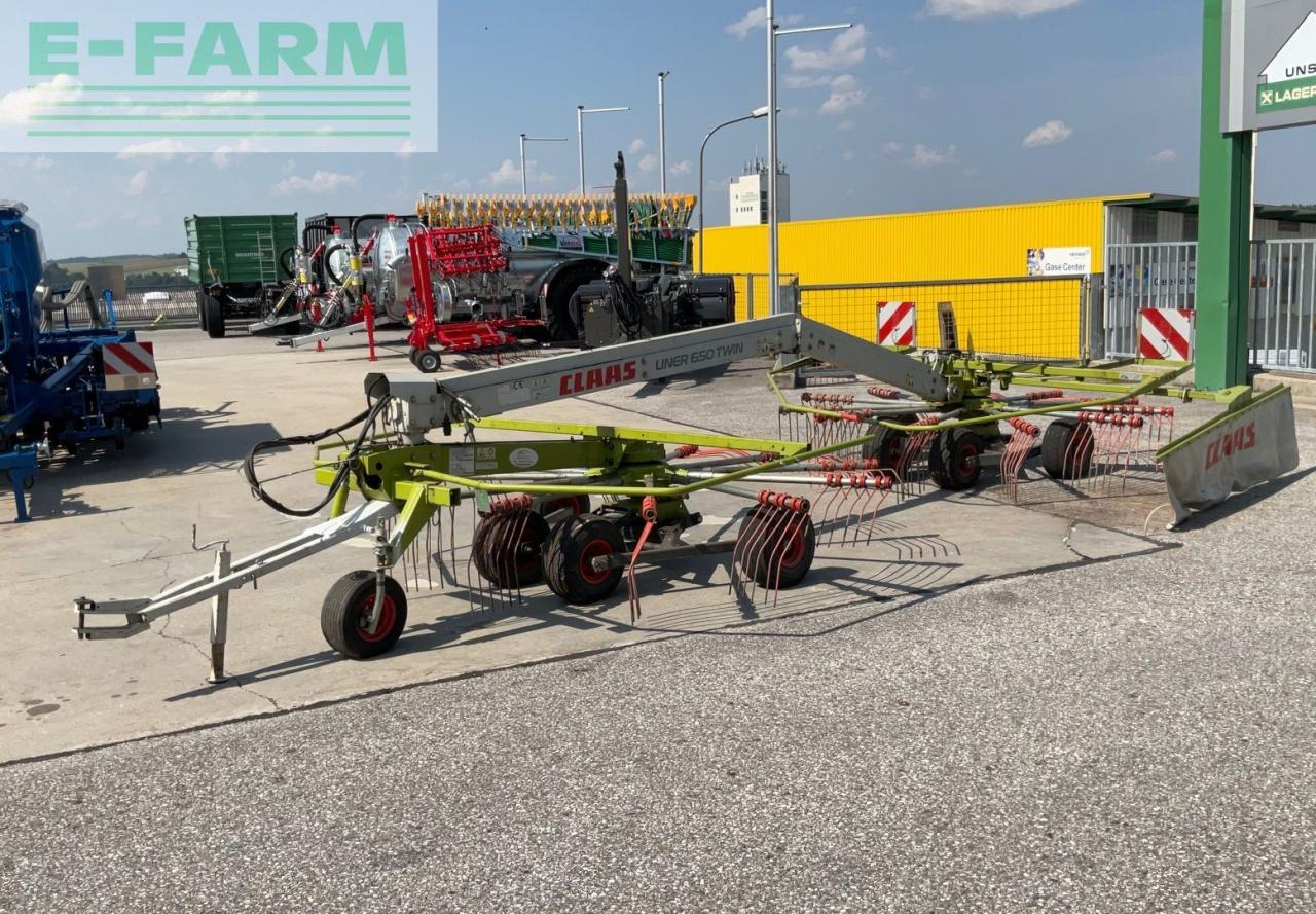 CLAAS Liner 650 TWIN - Prevrtač/ Grabuljač: slika 1 CLAAS Liner 650 TWIN - Prevrtač/ Grabuljač: slika 1