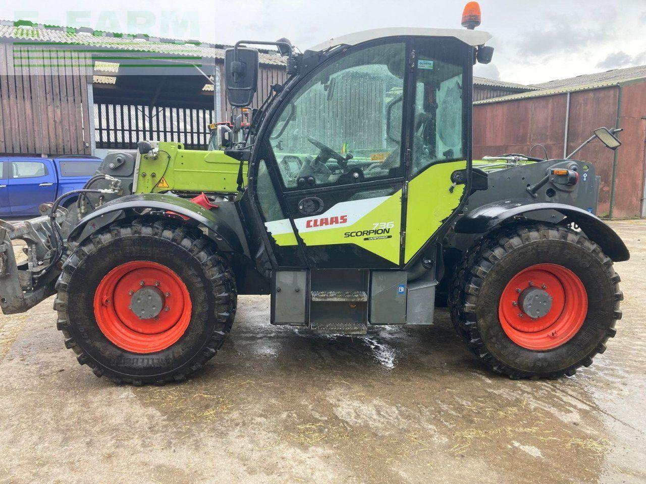 CLAAS SCORPION 736 - Teleskopski upravljač: slika 1 CLAAS SCORPION 736 - Teleskopski upravljač: slika 1
