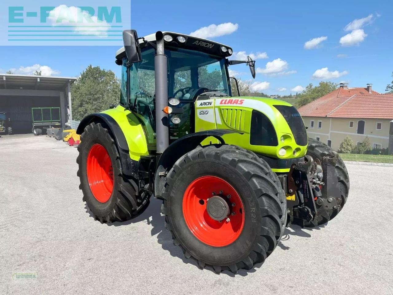 CLAAS arion 520 - Traktor: slika 1 CLAAS arion 520 - Traktor: slika 1