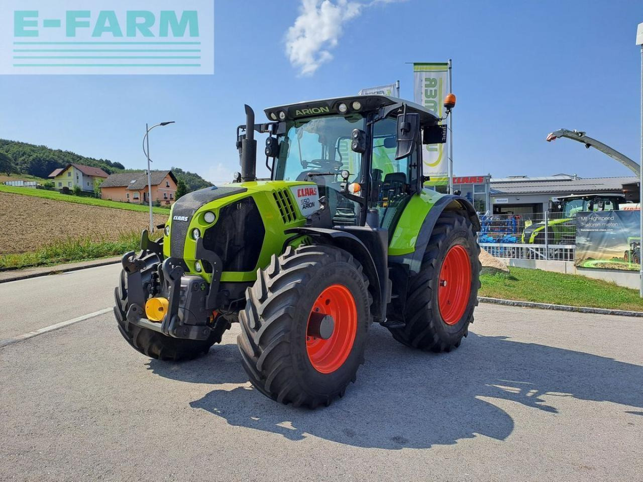 CLAAS arion 550 cis cmatic CMATIC CIS - Traktor: slika 1 CLAAS arion 550 cis cmatic CMATIC CIS - Traktor: slika 1