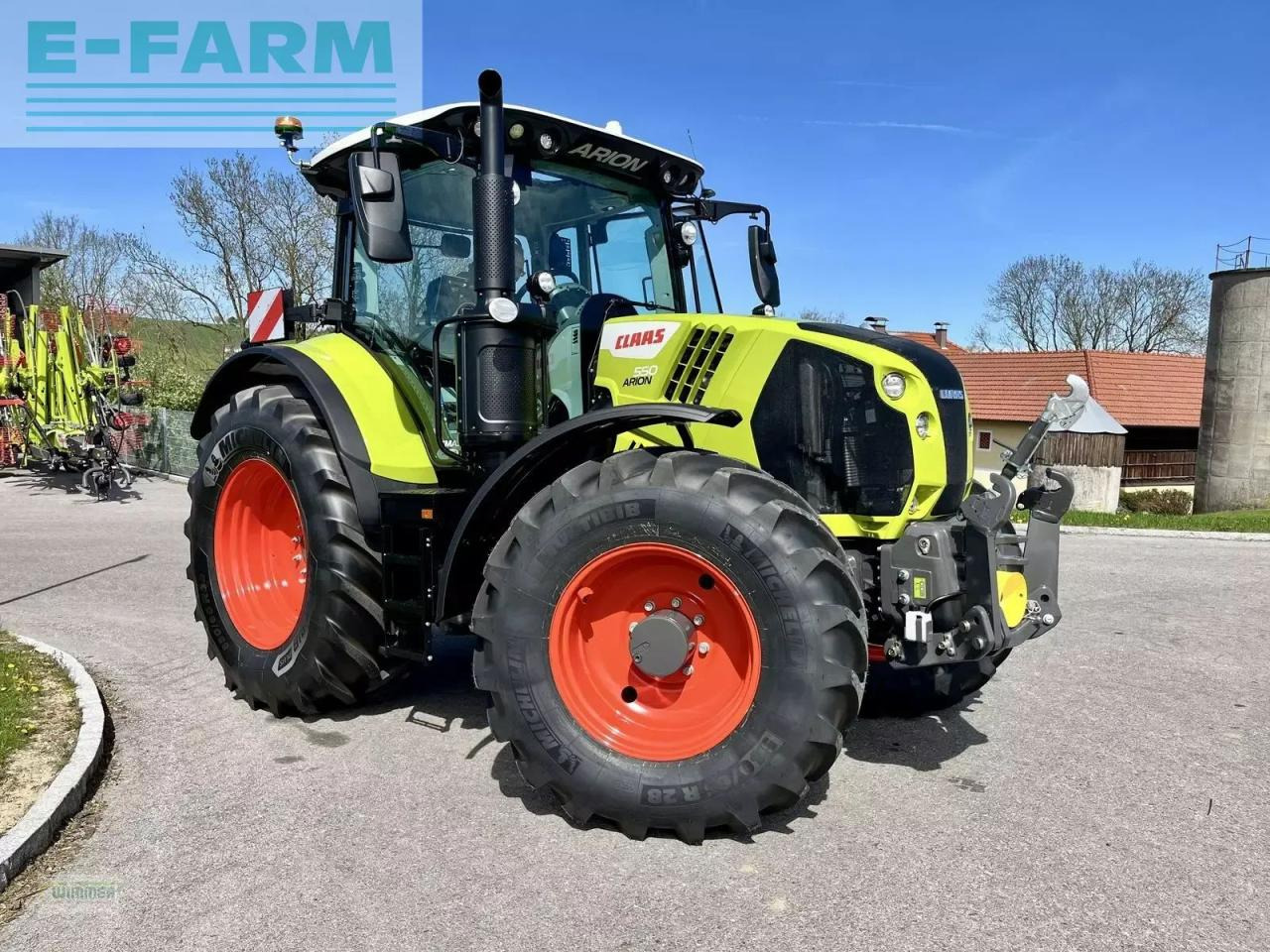 CLAAS arion 550 cmatic cbis CMATIC CEBIS - Traktor: slika 1 CLAAS arion 550 cmatic cbis CMATIC CEBIS - Traktor: slika 1