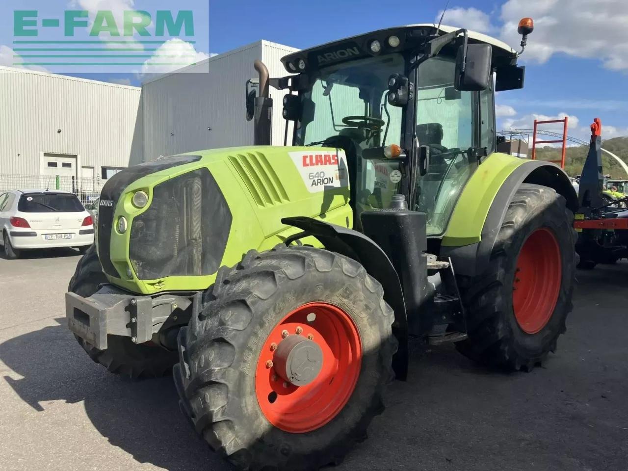 CLAAS arion 640 t4i cis CIS - Traktor: slika 1 CLAAS arion 640 t4i cis CIS - Traktor: slika 1