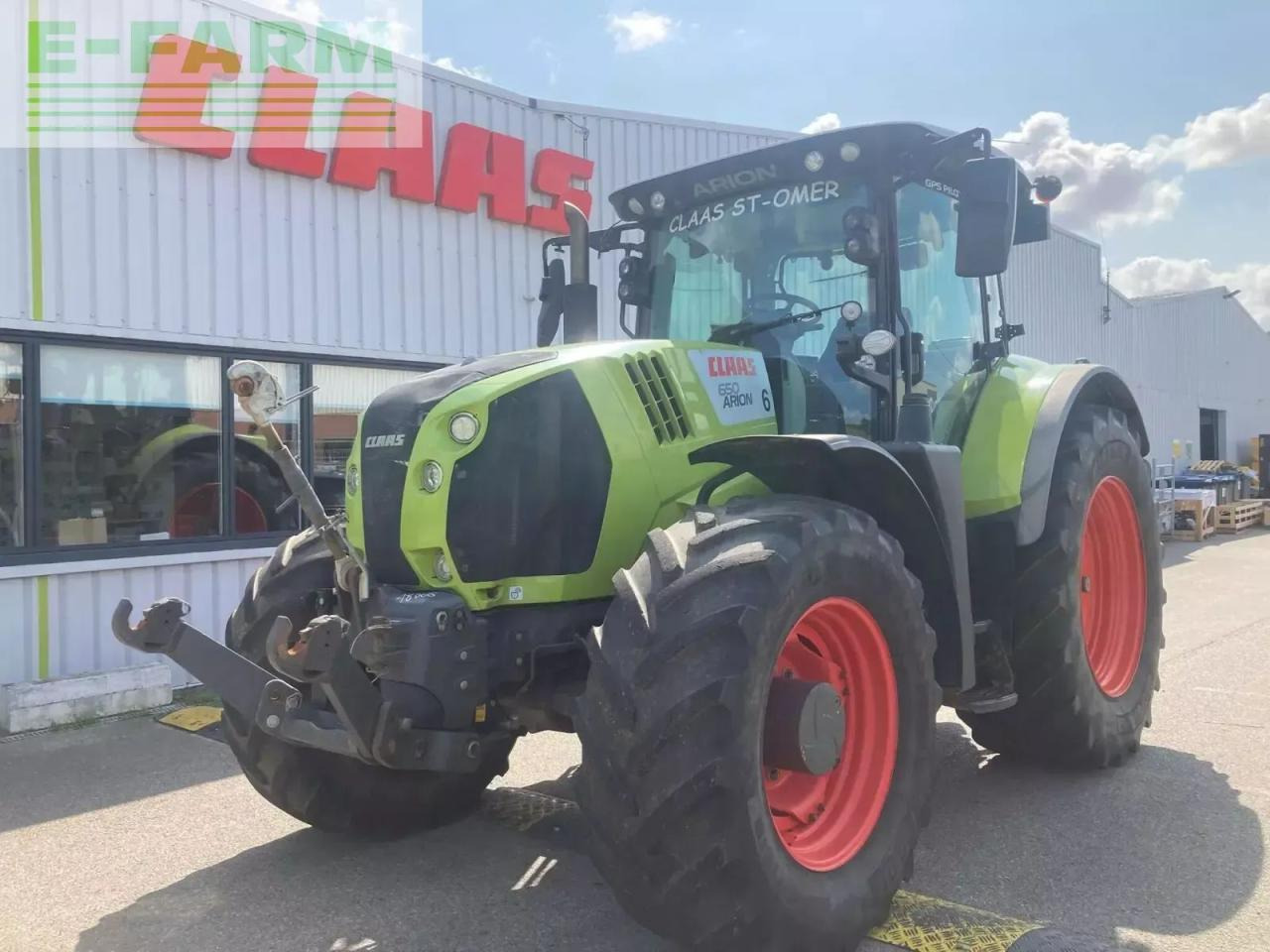 CLAAS arion 650 business 18 - Traktor: slika 1 CLAAS arion 650 business 18 - Traktor: slika 1