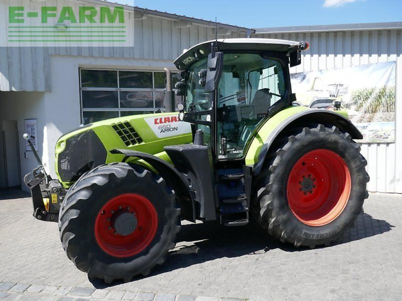 CLAAS arion 660 cmatic cebis CMATIC CEBIS - Traktor: slika 1 CLAAS arion 660 cmatic cebis CMATIC CEBIS - Traktor: slika 1