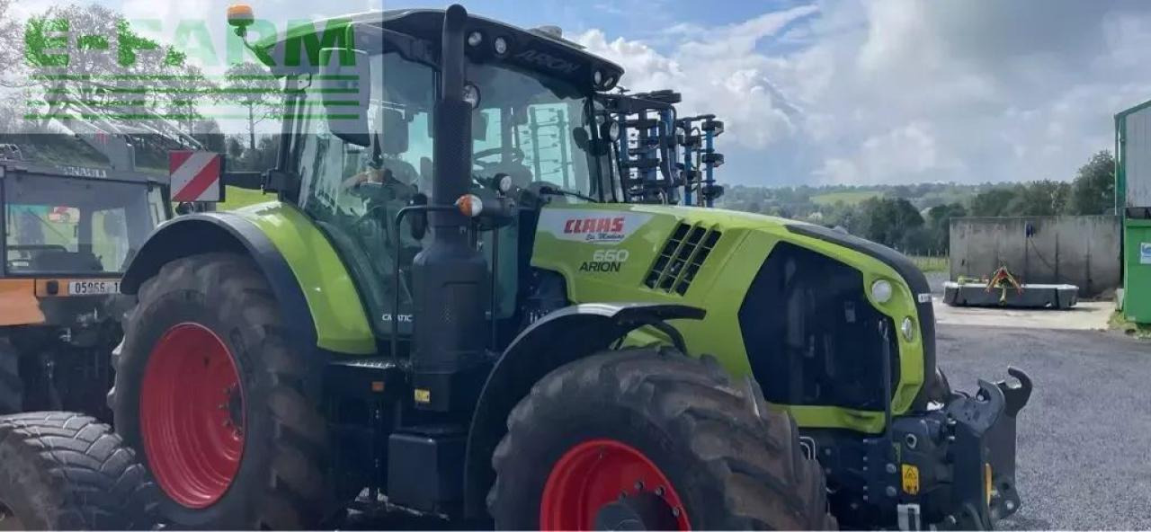 CLAAS arion 660 cmatic cis+ CMATIC CIS+ - Traktor: slika 1 CLAAS arion 660 cmatic cis+ CMATIC CIS+ - Traktor: slika 1