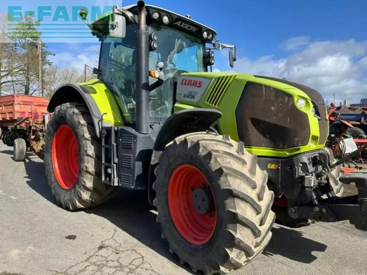 CLAAS axion 800 - Traktor: slika 2 CLAAS axion 800 - Traktor: slika 2