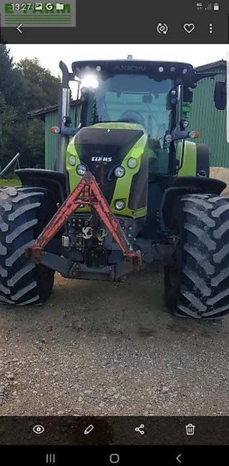 CLAAS axion 870 - Traktor: slika 1 CLAAS axion 870 - Traktor: slika 1