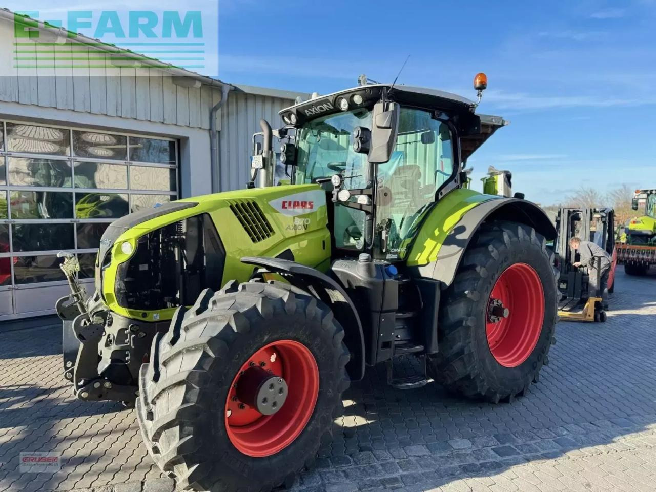 CLAAS axion 870 cmatic cis+ CMATIC CIS+ - Traktor: slika 1 CLAAS axion 870 cmatic cis+ CMATIC CIS+ - Traktor: slika 1