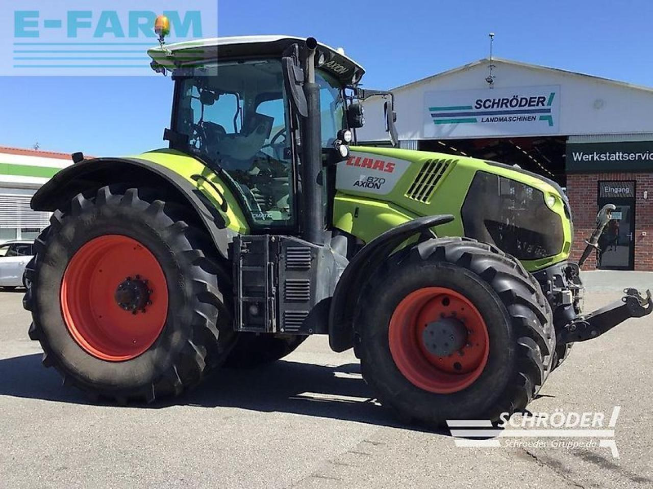 CLAAS axion 870 cmatic rtk CMATIC - Traktor: slika 2 CLAAS axion 870 cmatic rtk CMATIC - Traktor: slika 2