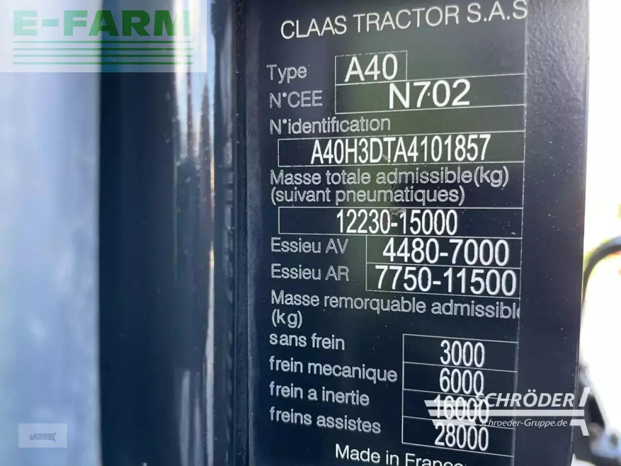Traktor CLAAS axion 870 cmatic rtk CMATIC: slika 21