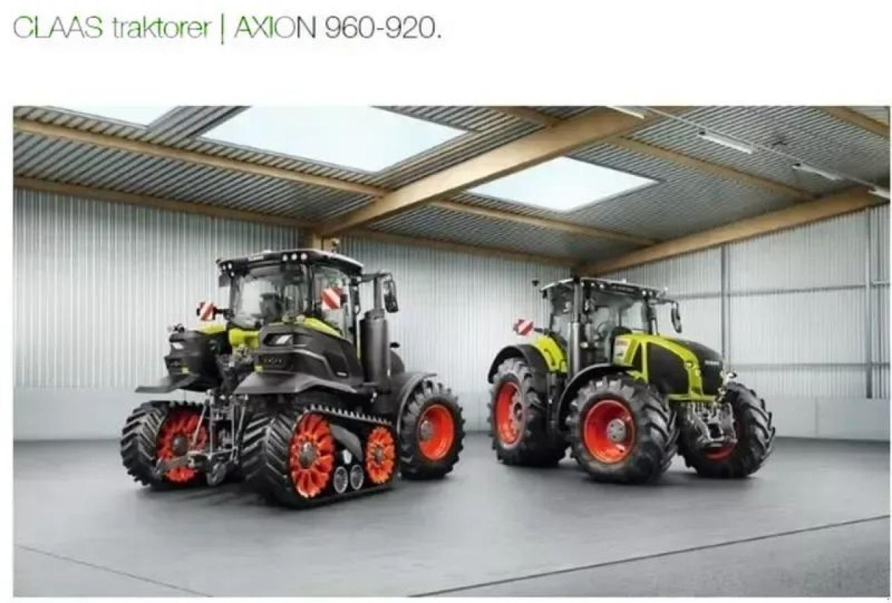 CLAAS axion 960 tt cmatic cebis CMATIC CEBIS - Traktor: slika 1 CLAAS axion 960 tt cmatic cebis CMATIC CEBIS - Traktor: slika 1