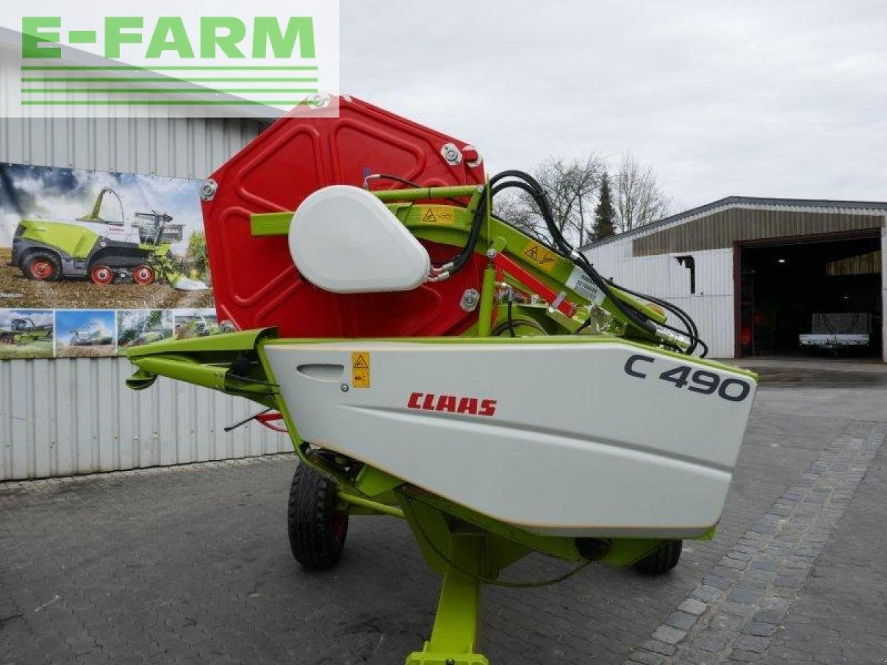 CLAAS c 490 - Prednji deo kombajna: slika 2 CLAAS c 490 - Prednji deo kombajna: slika 2
