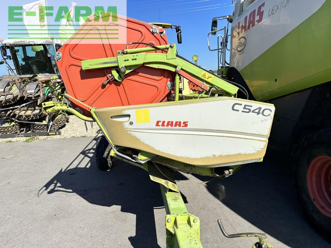 Prednji deo kombajna CLAAS c540: slika 8