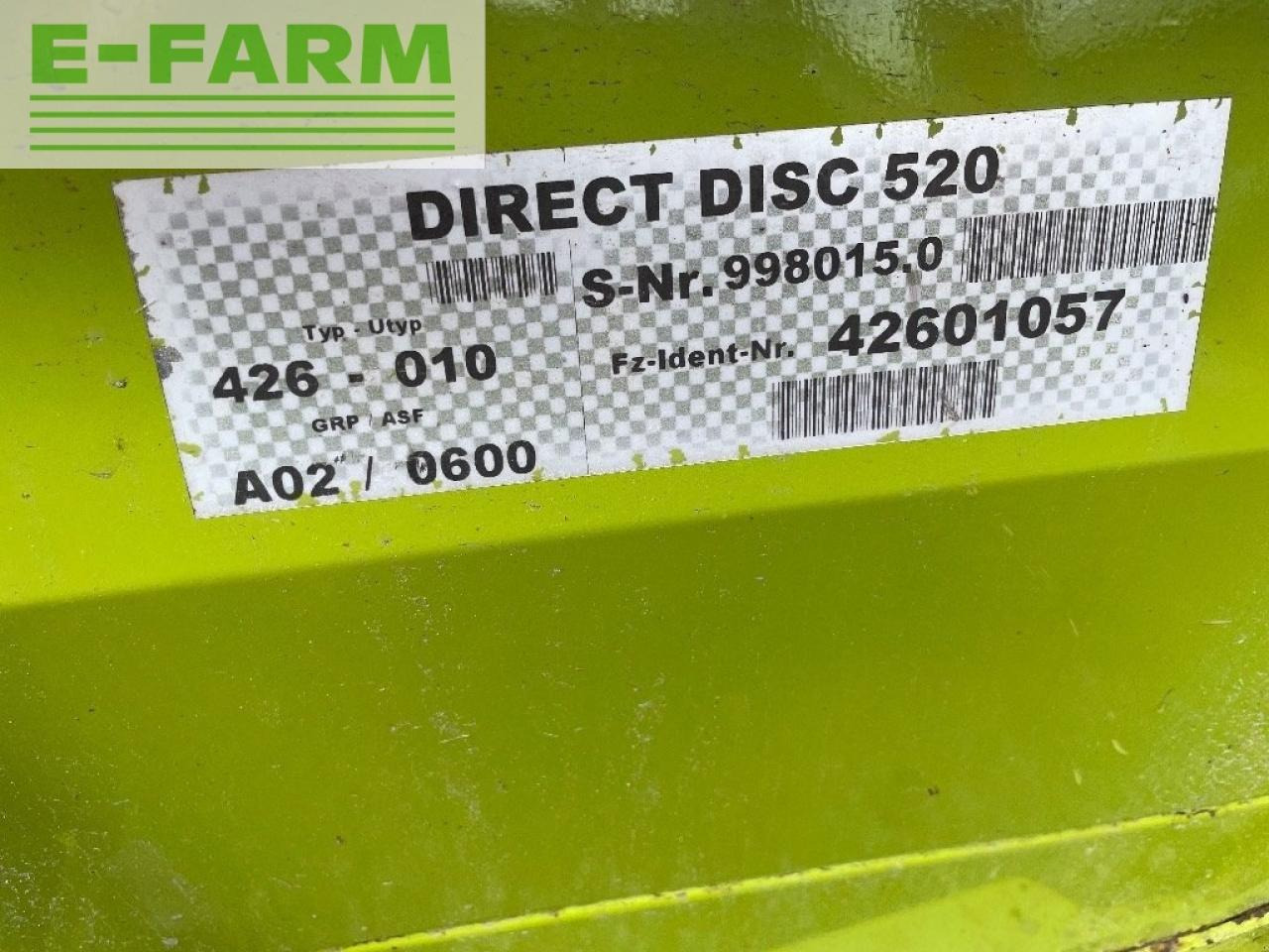 CLAAS direct disc 520 - Dodatak za stočnu hranu: slika 5 CLAAS direct disc 520 - Dodatak za stočnu hranu: slika 5