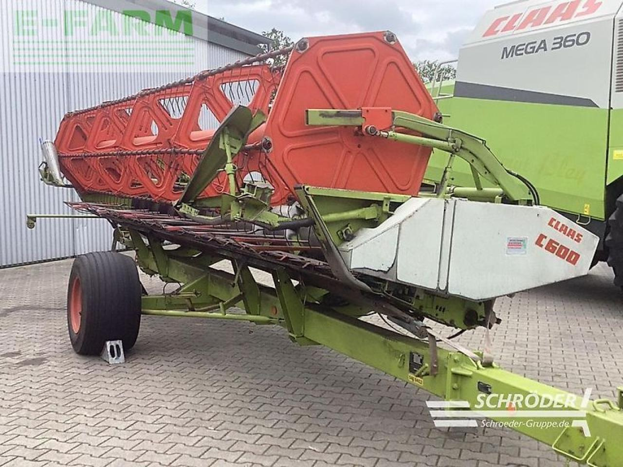 Kombinovani kombajn CLAAS dominator 360 mega + c 600 schneidwerk: slika 18
