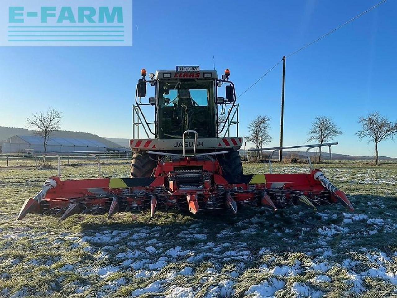 CLAAS jaguar 870 speedstar + kemper 360 plus + pick-up top! - Kombajn za stočnu hranu: slika 3 CLAAS jaguar 870 speedstar + kemper 360 plus + pick-up top! - Kombajn za stočnu hranu: slika 3